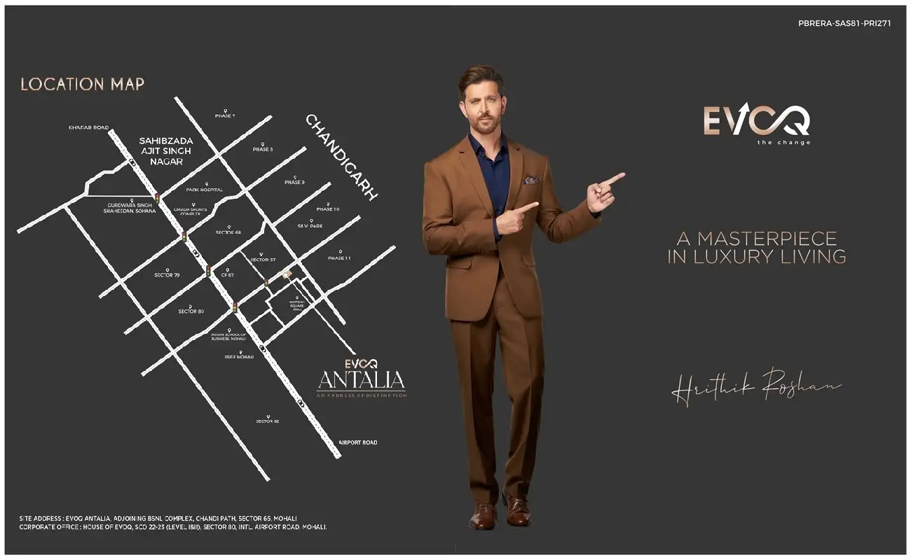 EVOQ ANTALIA MOHALI Sector 66 - Ultra Luxurious Flats in Mohali EVOQ ANTALIA MOHALI Sector 66 - Ultra Luxurious Flats in Mohali