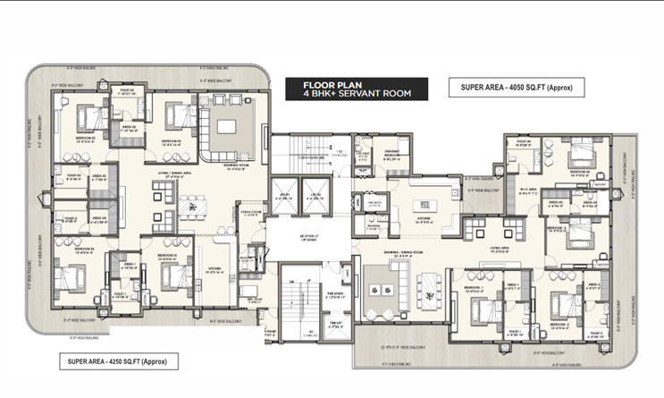 EVOQ ANTALIA MOHALI Sector 66 - Ultra Luxurious Flats in Mohali